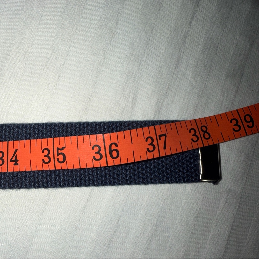 Build A Belt Adult Heart Flip Top 1.25 Wide Buckle with Canvas Web Belt 38 Inch - Picture 4 of 5